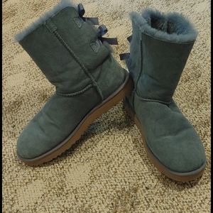 UGG Bailey Bow Mid Rise Classic Boots